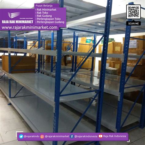 Rak Besi Siku Gudang Arsip Susun Serbaguna Pontianak | RAK MINIMARKET ...