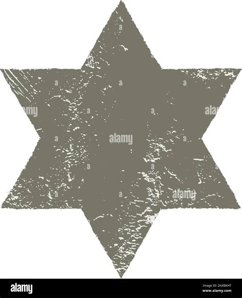 Background with the shape of a six-pointed star and grunge texture ...