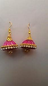 Ear rings silk thread : Amazon.in: Fashion