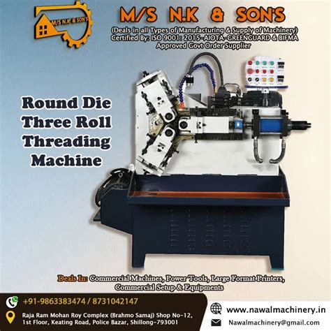 Image result for Roll Threading Machine