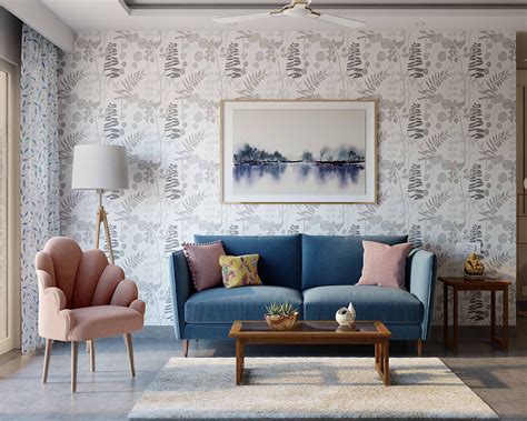 100+ Living Room Wallpaper Design | Ideas for your interiors - Livspace
