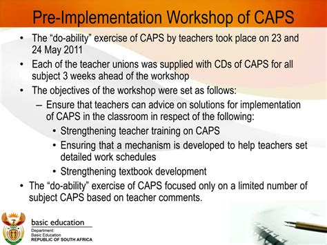 PPT - NATIONAL CURRICULUM STATEMENT Grades R-12 Curriculum and ...
