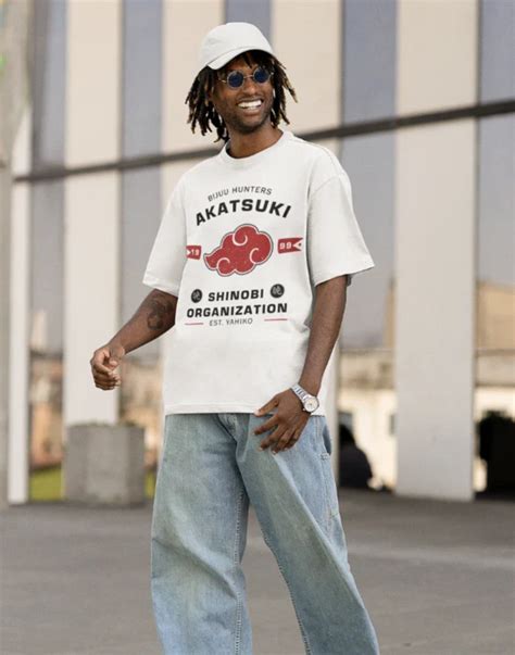 Akatsuki Organization Premium Heavy Oversized T-Shirt