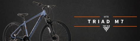 TRIAD M7 29T 21 Speed - Fully Fitted 18 Inches Mountain Bike Bicycle ...
