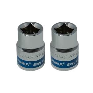 Taparia 1/2" Square Drive Socket (16,18 mm)-Hex or 6 point Socket for ...