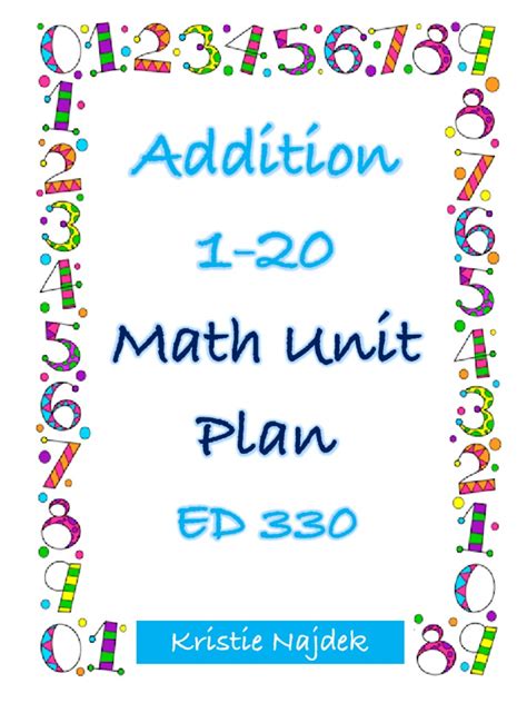 Math Unit | PDF | Lesson Plan | Teachers