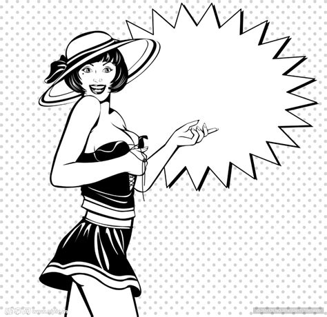 女士简笔画 的图像结果