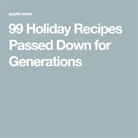 Traditional Bread Recipes Passed Down Generations