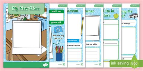 UAE Back To School My New Class Booklet EYFS (teacher made)