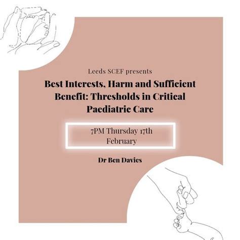 Best Interests, Harm, and Sufficient Benefit: Thresholds in critical ...