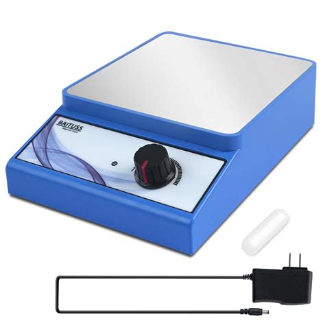 Magnetic Stirrer with Stir Bar, Stir Plate with Stainless Steel Worktop ...