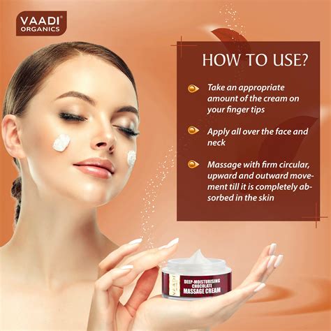 Deep-Moisturising Chocolate Massage Cream (50 gms) – Vaadi Herbals India
