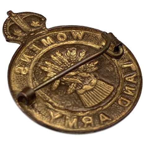 WW2 Womens Land Army WLA (Women's) Lapel Badge - British Military Badges