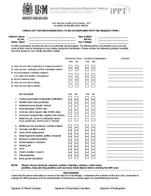 UNIT IMEJAN, KOMPLEKS KLINIKAL, IPPT Doc Template | pdfFiller