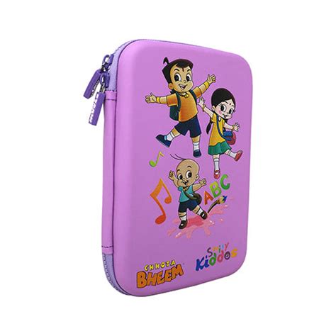 Chhota Bheem - Stylish & Spacious Hardtop EVA Pencil Case Musical - Pu ...