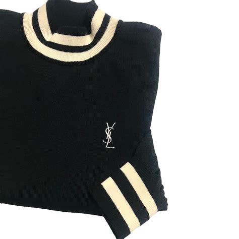 ysl tops knit イヴサンローラン トップス 長袖 ニット 長袖ニット | AKUBI -アクビ-