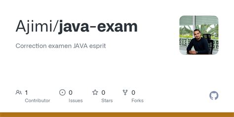 Exercise Java Exam 的图像结果