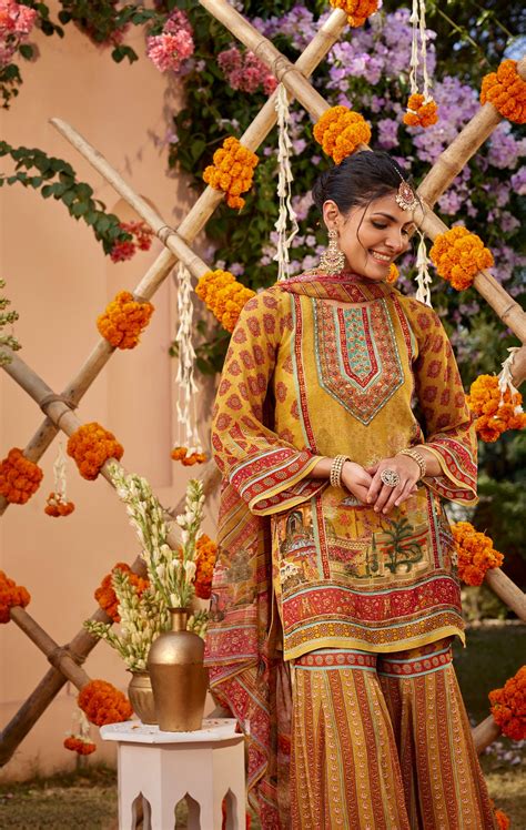 Siah Gharara Set – Kalista-Ind