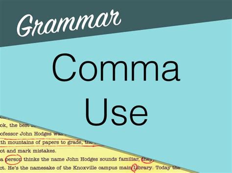Image result for Comma Use