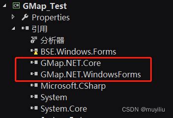 Gmap C# Example 的图像结果