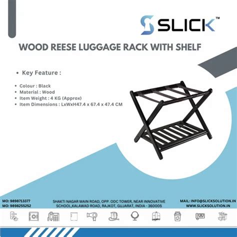 Luggage Rack - Wooden Luggage Rack Manufacturer from Rajkot