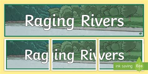 Raging Rivers Display Banner - Raging Rivers Display Banner