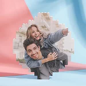 Memorable Photo Puzzle on Building Brick - Portrait Photograph - Brick ...