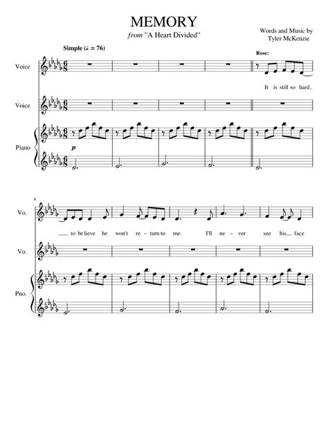 Image result for MuseScore Sheet Music Memory