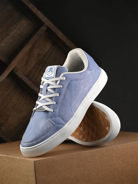 Shop Clean, Classic, Everyday Denim Blue Sneakers For Men