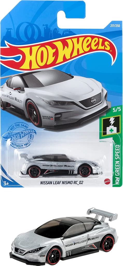 Hot Wheels Nissan Leaf Nismo Rc_02 - Silver, Kid : Amazon.in: Toys & Games