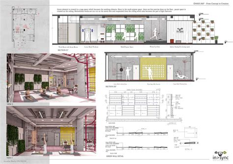 in>sync Fitness Studio | CEPT - Portfolio