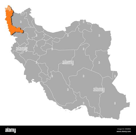 Map Of West Azerbaijan