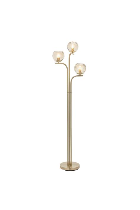 Buy Gallery Home Gold Dilan 3 Bulb Floor Lamp from the Next UK online shop