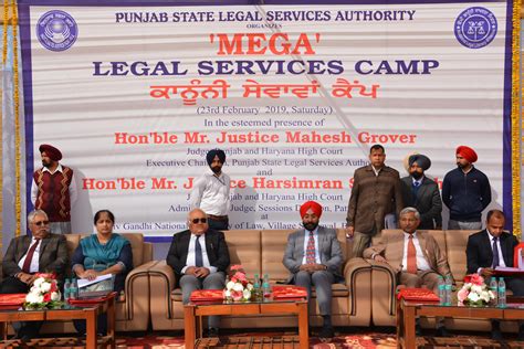 Legal Aid Mega Camp at RGNUL Campus on 23-02-2019