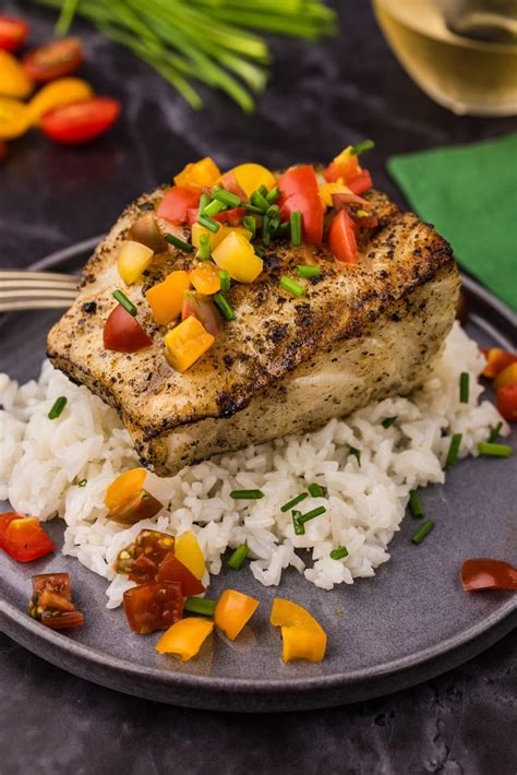 Grilled Chilean Sea Bass - Amanda's Cookin' - Fish & Seafood