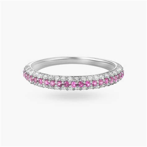 Cascade Diamond Finger Ring