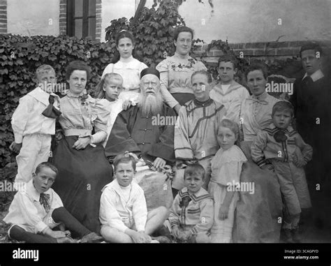 Hudson Taylor (1832–1905) family portrait with second wife, Jennie ...
