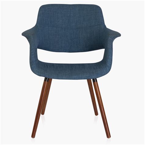 Buy Clive Fabric Chair - Blue from Home Centre at just INR 14950.0
