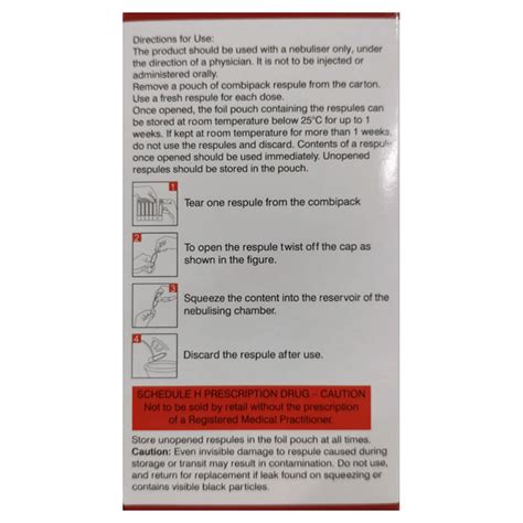 Budamate Neb 0.5 mg Respules | Uses, Side Effects, Price | Apollo Pharmacy