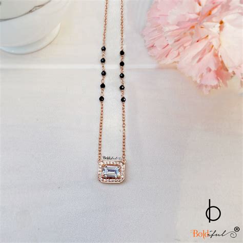 Octet Minimal Mangalsutra Pendant | Boldiful