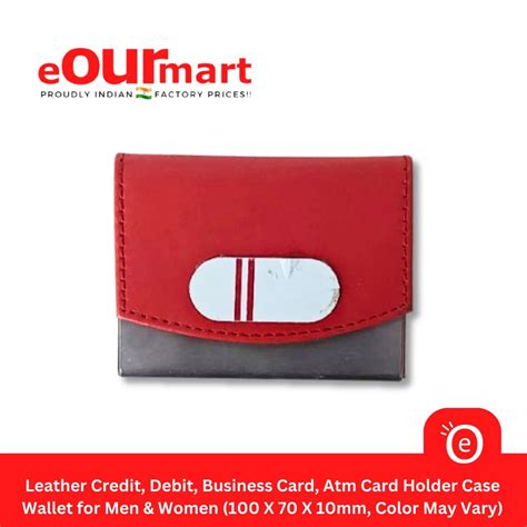 Leather Credit, Debit, Business Card, Atm Card Holder for Men & Women ...