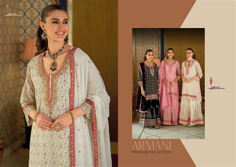 Eba Armani Vol 8 Georgette With Work Designer Salwar Kameez