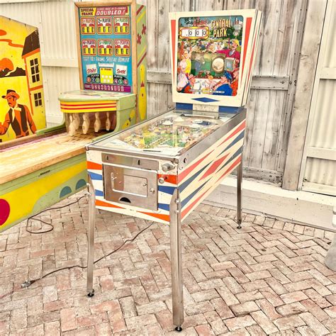 Central Park Pinball Machine, 1966 USA at 1stDibs | 1960s pinball ...
