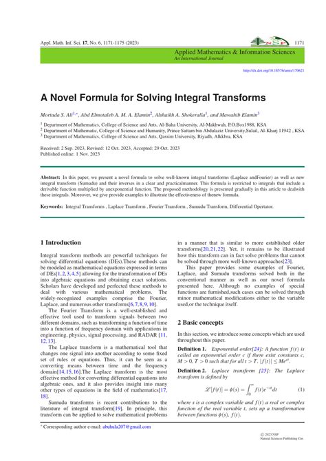 Image result for Integral Transforms Examples