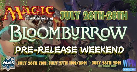 Bloomburrow MTG PRE RELEASE, Van's CCG - Comics, Cards & Games ...