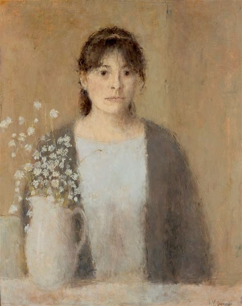 20th C. Spanish School. Young lady portrait