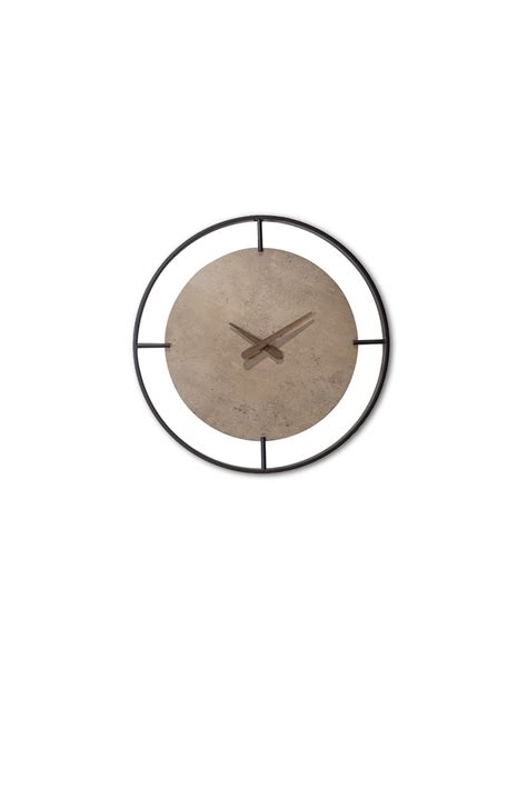 LOVELY ELLIPTICAL METALLIC WALL CLOCK – SUREKH DECOR