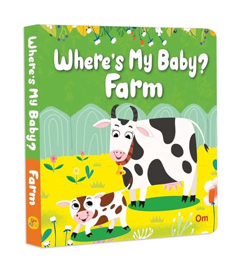Om Books International Where's My Baby? Farm | The Mom Store