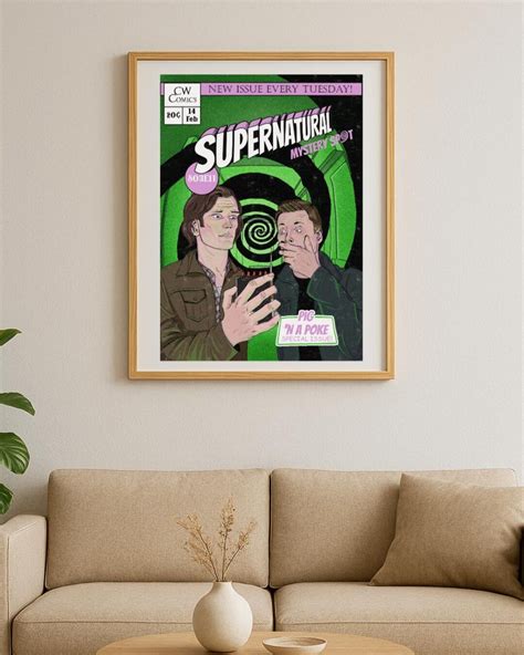 Supernatural "mystery Spot" Comic Cover - Digital Download - Etsy