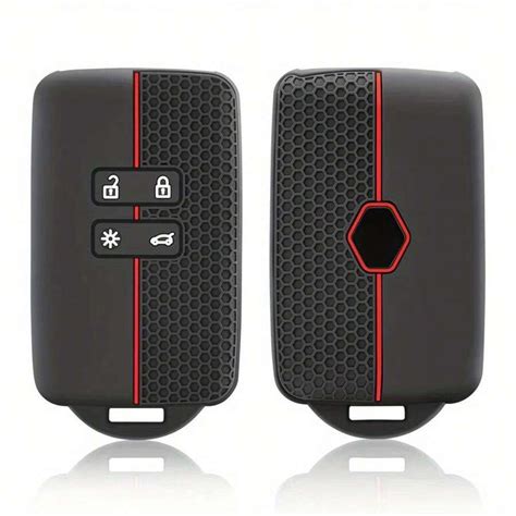 Silicone Car Key Cover For Renault Captur Koleos Kadjar Arkana Megane ...